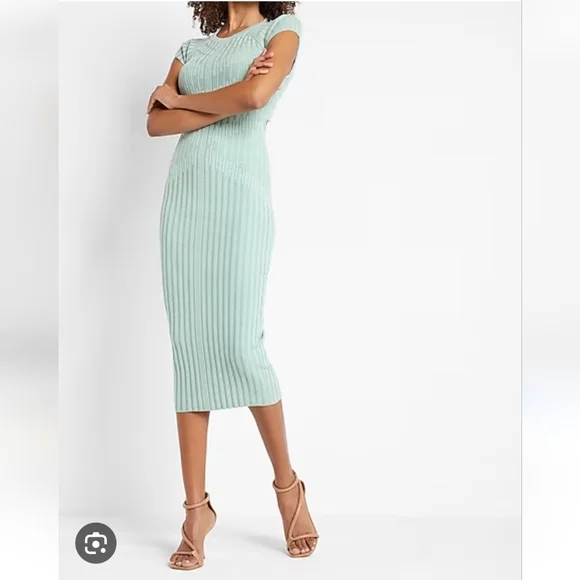 Express midi sweater dress - Picture 1 of 6